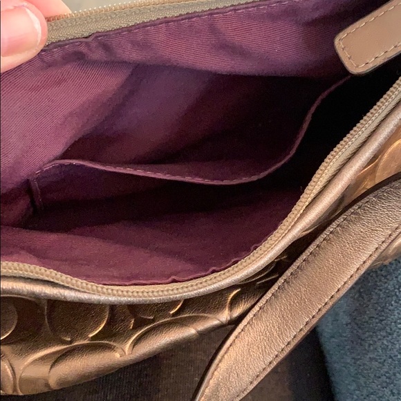 Bronze Coach purse! - Picture 4 of 4